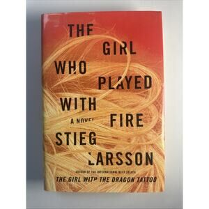 The Girl Who Played with Fire Stieg Larsson Hardcover Dust Jacket